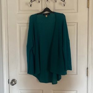 Waffle Knot Open Cardigan